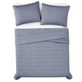 thumbnail image 4 of London Fog Garment Wash Solid Quilt Set, Assorted Sizes, 4 of 6