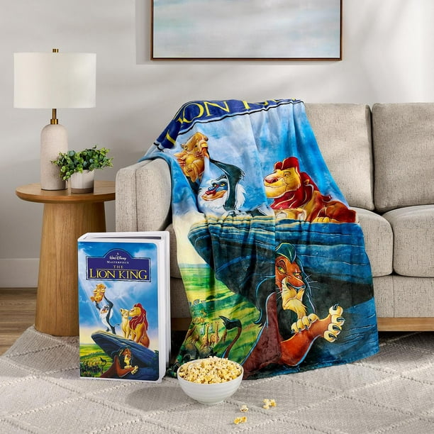 Disney Classic VHS Boxed Silk Touch Throw, 50