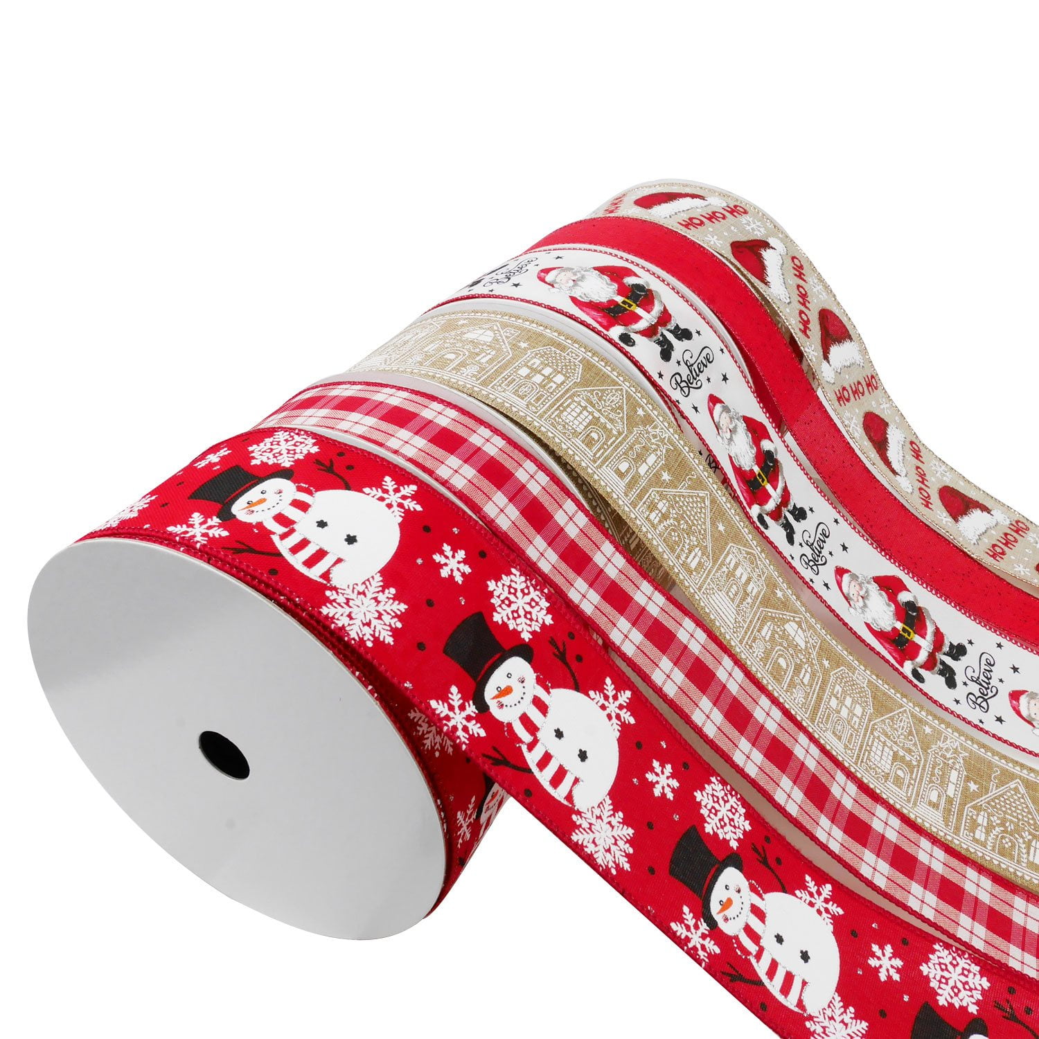 Member’s Mark Premium Wired Holiday Ribbon, 6 pk. - Samsclub.com