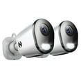 thumbnail image 1 of Night Owl Wi-Fi Plug In 4K HD Deterrence Cameras with 2-Way Audio and Audio Alerts and Sirens, 2 pk., 1 of 11