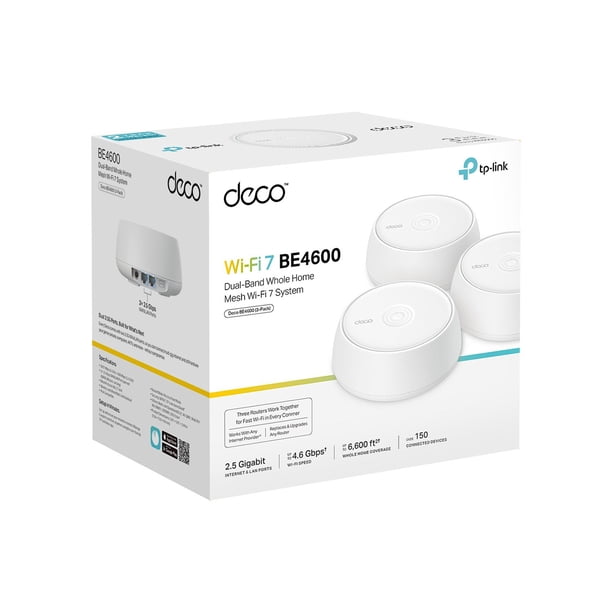 TP-Link Deco BE4600 Wi-Fi 7 Whole Home System, 3-Pack - Samsclub.com