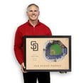 thumbnail image 4 of YouTheFan MLB 25-Layer Stadium View 3D Wall Art, 4 of 5
