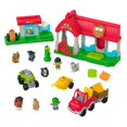 thumbnail image 1 of Fisher-Price Little People Horse Stable & Goat Yard Toddler Playset, 2 Vehicles & 16 Play Pieces, 1 of 4