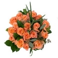 thumbnail image 2 of Member's Mark Roses and Greenery Vase Arrangement, choose color and stem count, 2 of 4