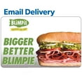 thumbnail image 1 of Blimpie Subs $30 Email Delivery Gift Card, 1 of 1