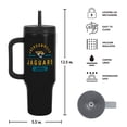 thumbnail image 3 of Logo Brands Jacksonville Jaguars Stainless Steel Leakproof Tumbler, 3 of 6