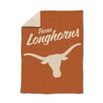 thumbnail image 1 of Logo Brands Texas Longhorns Luxe Dreams Throw, 60" x 80", 1 of 6