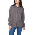 thumbnail image 1 of Buffalo Women's Waffle Button-Down Top, 1 of 9