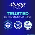 thumbnail image 7 of Always Ultra Thin Overnight Pads with Wings, Size 5, 80 ct., 7 of 8