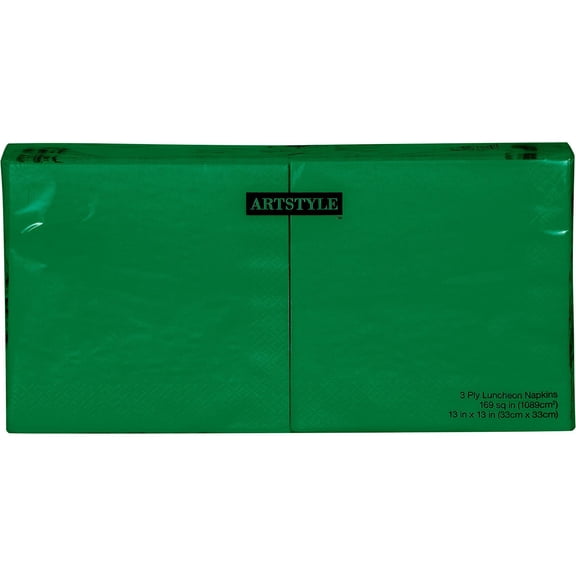 Artstyle 3-Ply Lunch Napkins, 6.5", 200 ct., Choose Color
