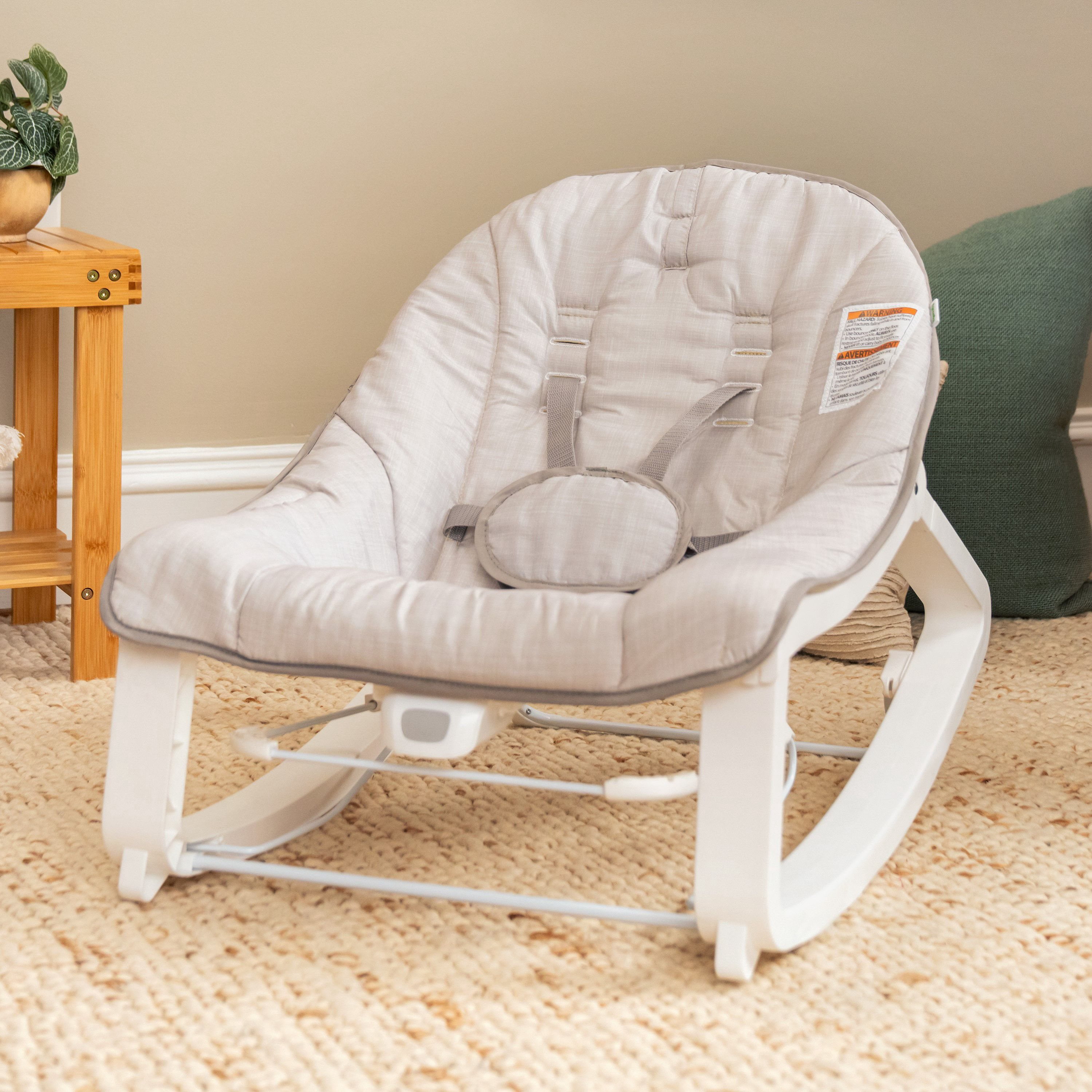 Ingenuity Keep Cozy 3-in-1 Grow with Me Bounce & Rock Seat