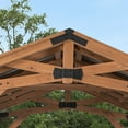 thumbnail image 12 of Backyard Discovery Norwood Cedar Gazebo with PowerPort, Choose Size, 12 of 15