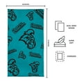 thumbnail image 3 of Logo Brands Coastal Carolina Chanticleers 38"x72" Beach Towel, 3 of 6