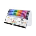 thumbnail image 2 of Zebra Pen Sarasa Clip Gel Retractable Pens, Fine Point 0.5mm, Assorted Colors 20-Pack, 2 of 4