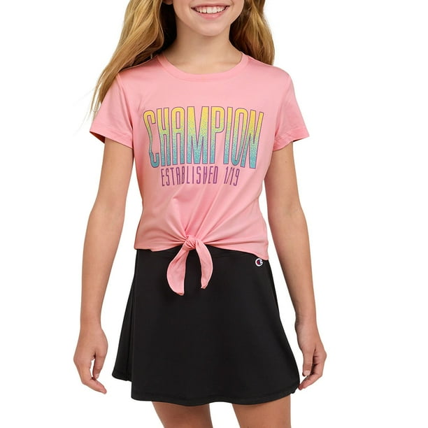 Champion Girls Active Tie Top