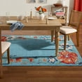 thumbnail image 5 of Town & Country Everyday Hibiscus Bloom Border Modern Floral Outdoor Rug, 5 of 11