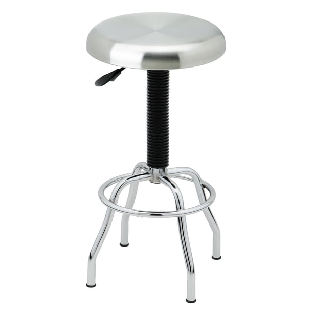 Seville Classics® Stainless Steel Seat Pneumatic Adjustable Work