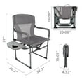 thumbnail image 5 of Member's Mark Portable Director's Chair, Choose Color, 5 of 10
