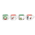 thumbnail image 3 of Zak Designs 15oz 4pk Ceramic Holiday Mugs in Gift Box, 3 of 9