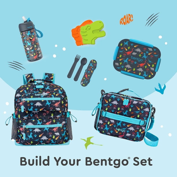 Bentgo 2-Piece Kids Snap & Go Lunch Set: Leak-Proof Lunch Box