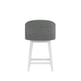 thumbnail image 16 of HH2 Home Upholstered Barrel Back Wood Adjustable Height Swivel Bar Stool, 16 of 20