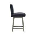 thumbnail image 7 of HH2 Home Parson Wood Adjustable Height Swivel Bar Stool, 7 of 9