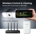 thumbnail image 2 of Reolink F310B Wireless Solar Wi-Fi 2K Floodlight Security Camera Wide-View 1000 Lumens, 2 of 9