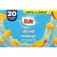 thumbnail image 5 of Dole Fruit Bowls Diced Mango in 100% Juice, 4 oz., 20 pk., 5 of 9