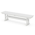 thumbnail image 5 of POLYWOOD Gulf Shores Farmhouse Trestle Dining Set, 6pc, 5 of 9