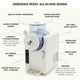 thumbnail image 3 of GreenPan Frost 15-in-1, Ice Cream Maker & Slushie Machine, 3 of 13