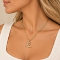 thumbnail image 4 of Toggle Pendant Necklace in 14K Gold, 4 of 5