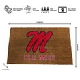 thumbnail image 3 of Logo Brands Ole Miss Rebels Doormat, 3 of 5