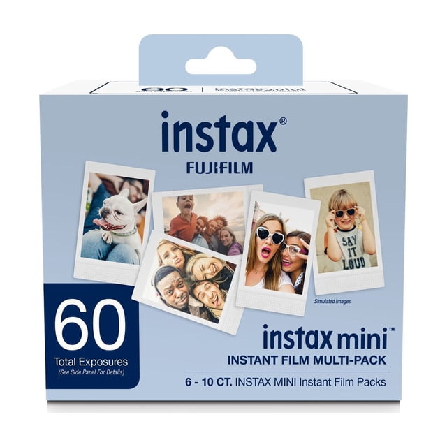 Fujifilm instax Mini Film, 60 Pack