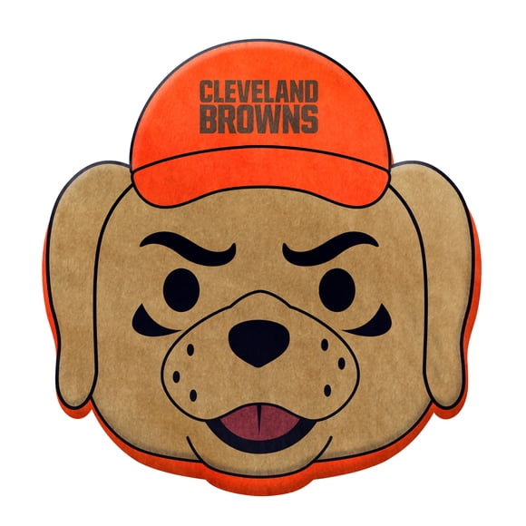 Logo Brands Cleveland Browns Puff Pillow
