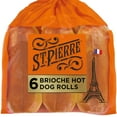 thumbnail image 1 of St Pierre Brioche Hot Dog Rolls, 6 ct., 1 of 6