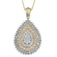 thumbnail image 1 of 0.96 ct. t.w. Diamond Pendant in 14k Two Tone Gold, 1 of 5