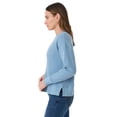 thumbnail image 2 of Seven7 Women's Waffle V-Neck Top, 2 of 11