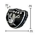 thumbnail image 4 of Logo Brands Las Vegas Raiders XL Puff Pillow, 4 of 5