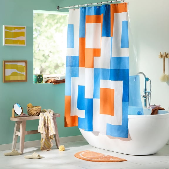 Town & Country Play Fabric Shower Curtain 70"x72"