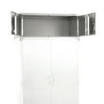 thumbnail image 4 of Seville Classics UltraHD Stacking Top Cabinet, 48” W x 24” D x 18.5” H, 4 of 17