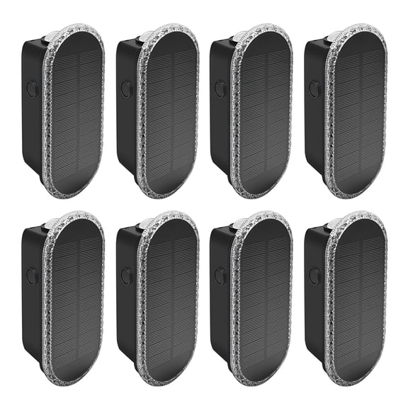 Westinghouse Solar Outdoor Fence Lights (8-Pack), Dusk-to-Dawn LED Lighting, 3 Color Modes, for Fence, Deck, Wall and Patio