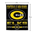thumbnail image 7 of Logo Brands Centerville High School 60"x70" Super Plush Blanket, 7 of 7