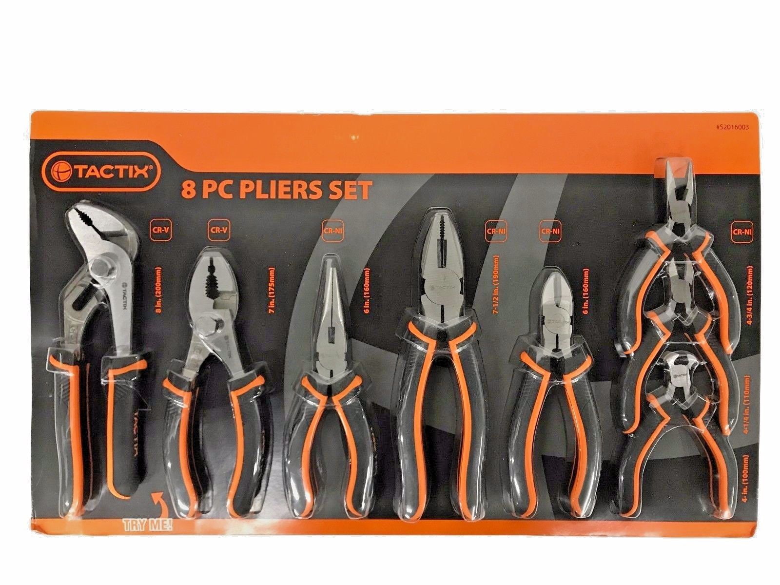 8PC PLIERS SET TACTIX - Samsclub.com