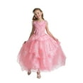 thumbnail image 1 of Universal Pictures Wicked Glinda Pink Kids Prestige Gown Costume, 1 of 8