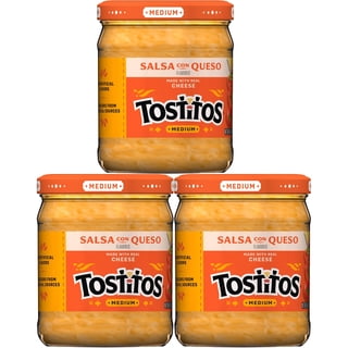 Tostitos Salsa Con Queso, Medium, 15.5 oz., 3 ct.