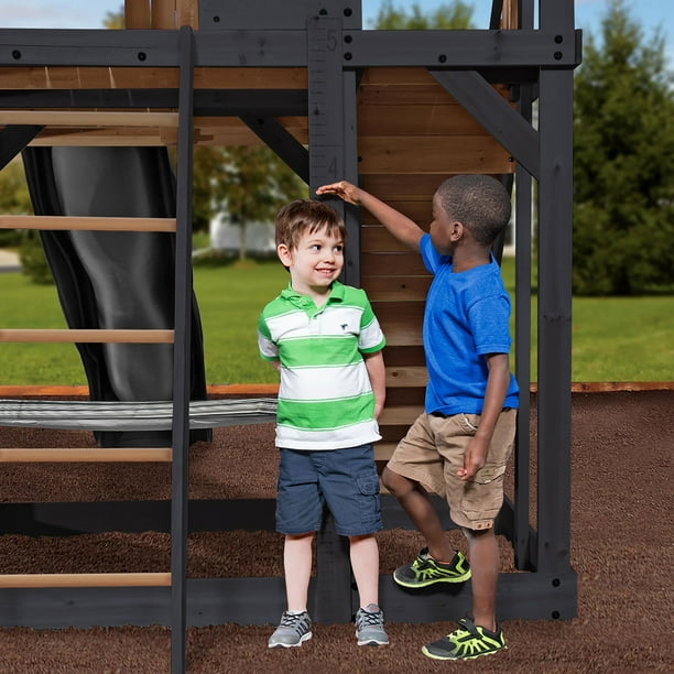 Backyard Discovery Oceanview II Cedar Wood Swing Set - Samsclub.com