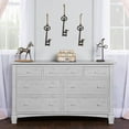 thumbnail image 2 of Evolur Santa Fe 7 Drawer Double Dresser, Choose Color, 2 of 4