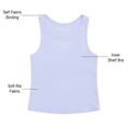thumbnail image 12 of Outdoor Voices Girls Ribbed Tank Top, 12 of 14