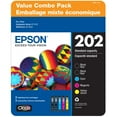 thumbnail image 1 of Epson T202 Standard Capacity Ink Cartridge Clubpack, 2 Black & Cyan/Magenta/Yellow, 1 of 4