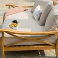 thumbnail image 4 of Cambridge Casual Catalina Teak Deep Seating Daybed with Cushion, 4 of 8